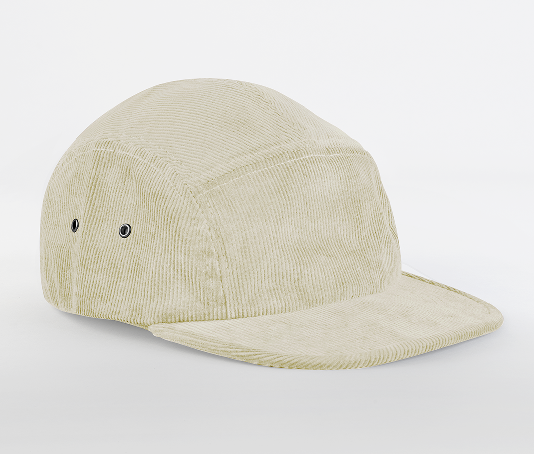 Casquette Camper en Velours Côtelé Organique - Stone