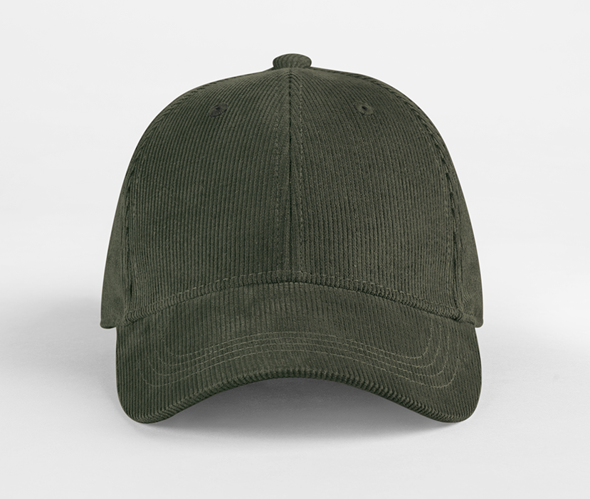 Casquette en Velours Côtelé Organique - Forest Night