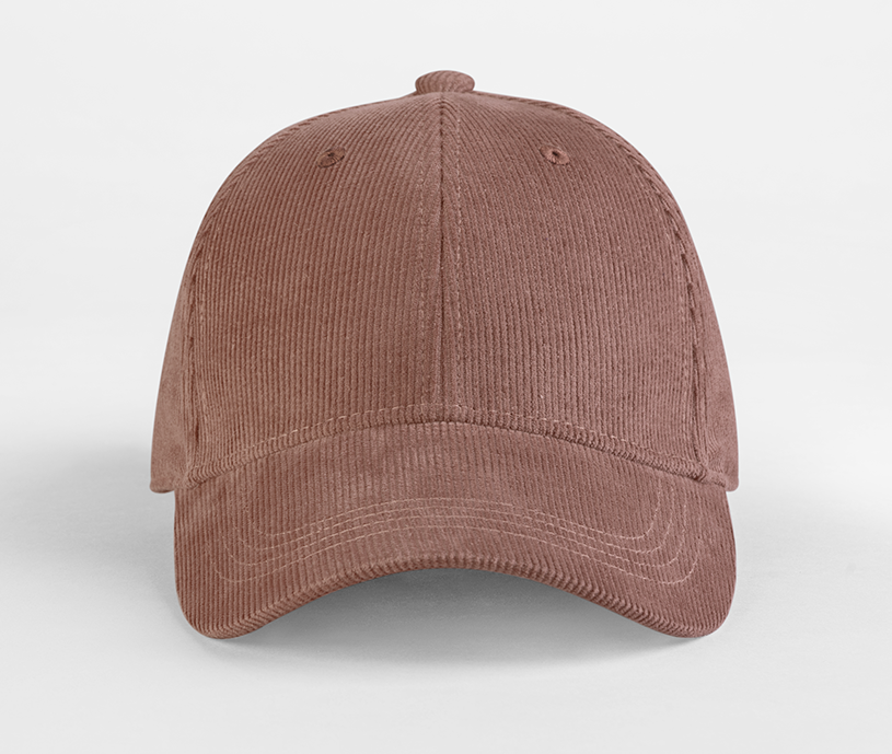 Casquette en Velours Côtelé Organique - Redwood