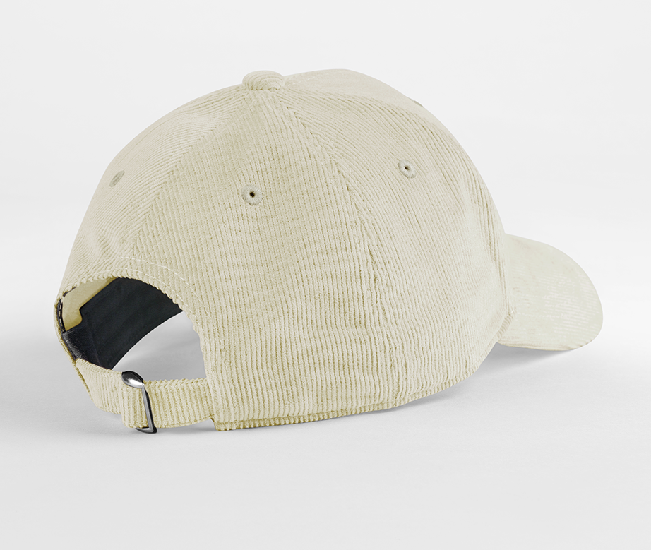 Casquette en Velours Côtelé Organique - Stone