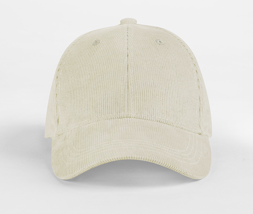 Casquette en Velours Côtelé Organique - Stone
