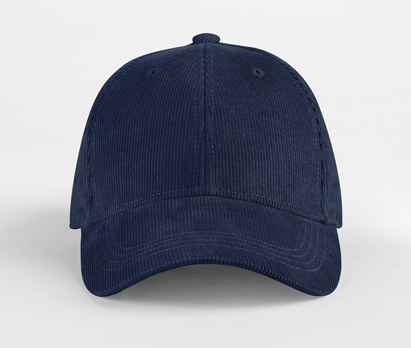 Casquette en Velours Côtelé Organique - Oxford Navy