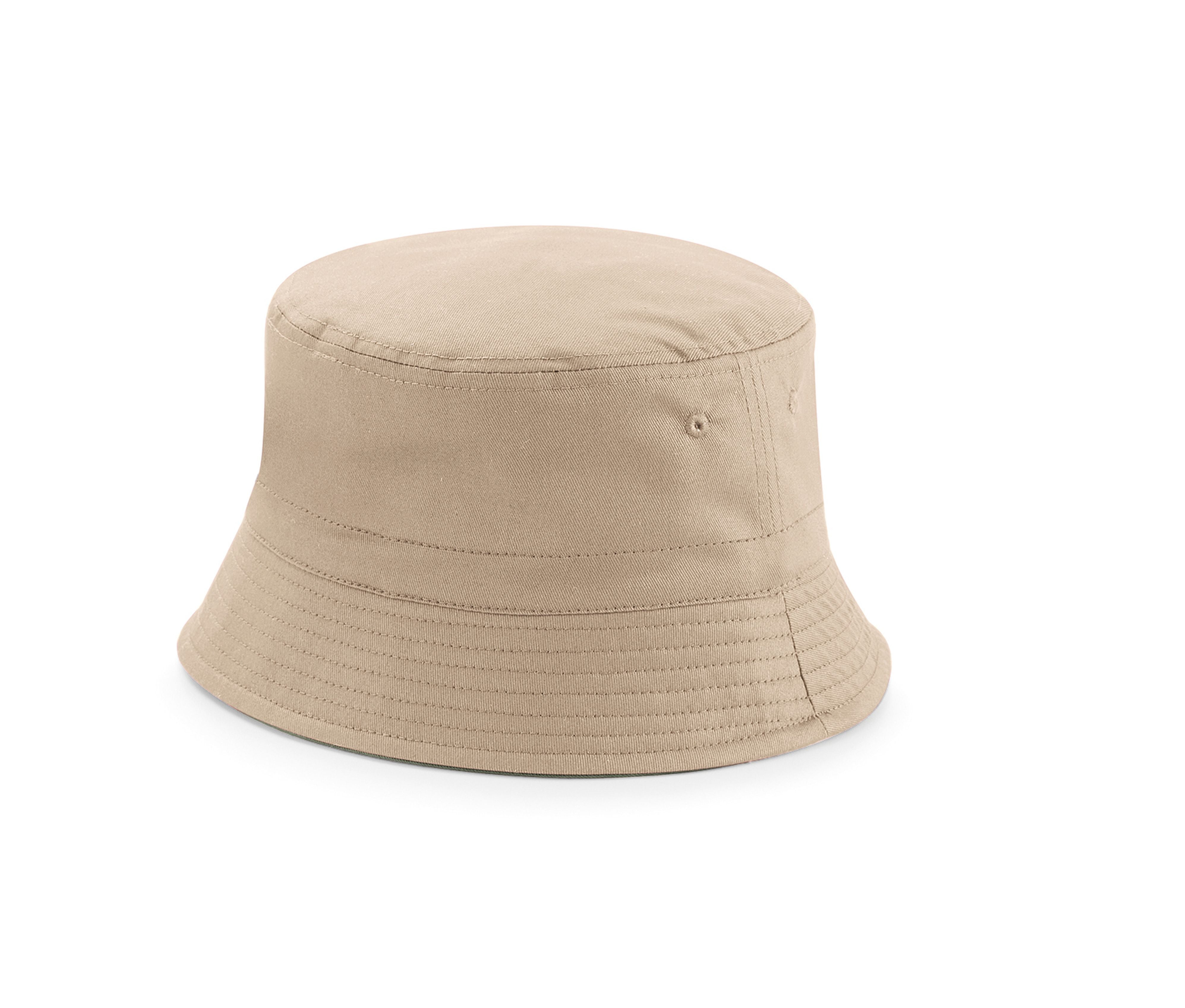 Chapeau Réversible - Olive Green/stone