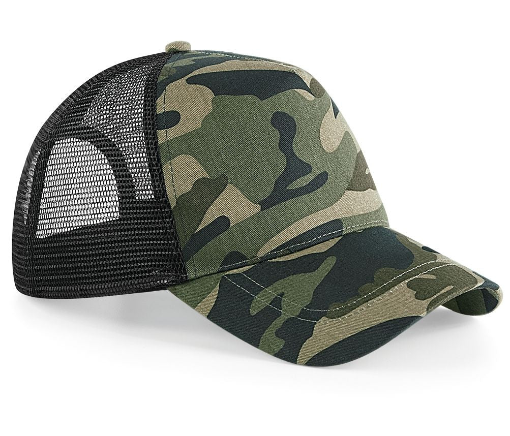 Casquette 5 Pans Américaine Camouflage - Jungle Camo