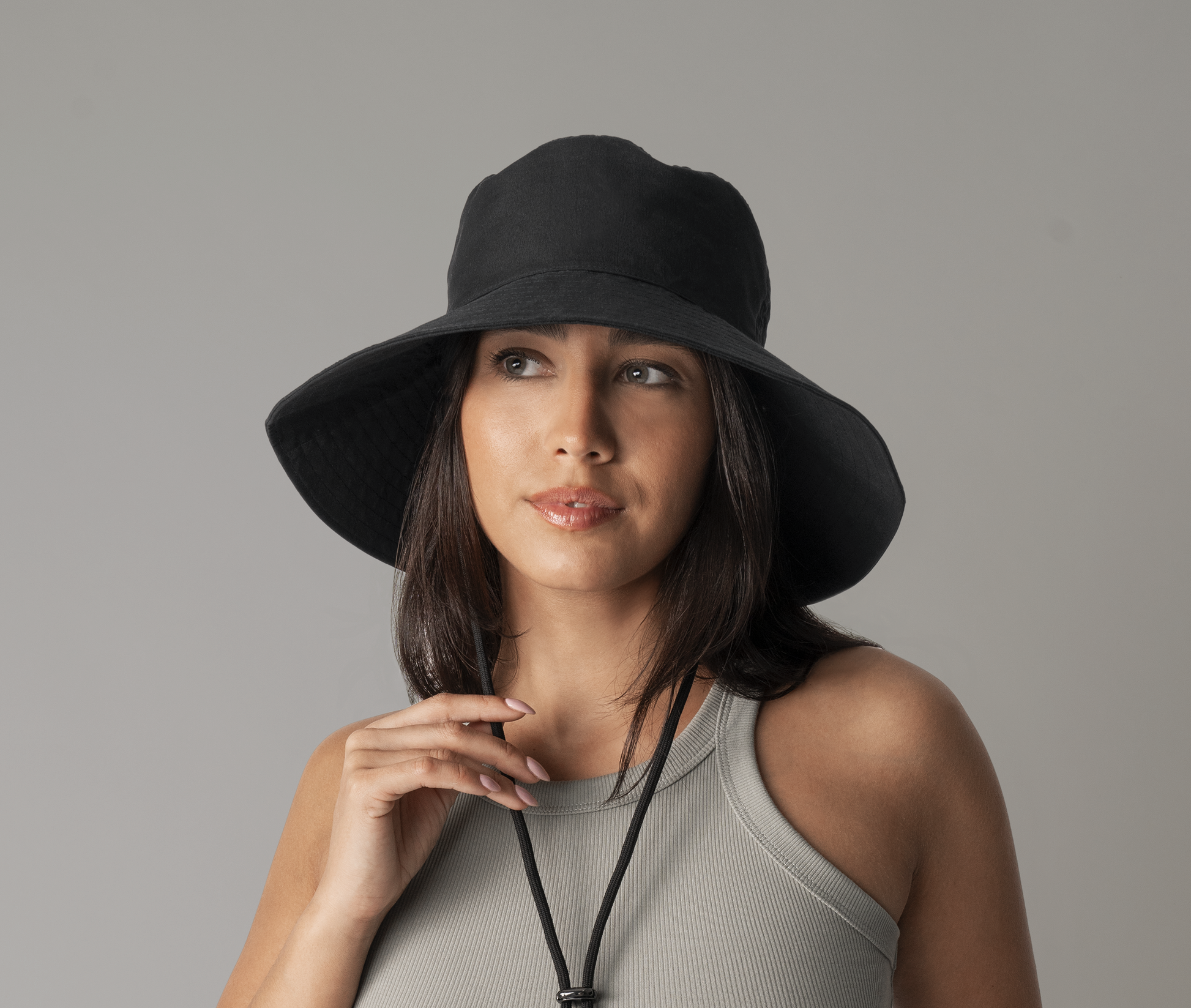 Chapeau en nylon
