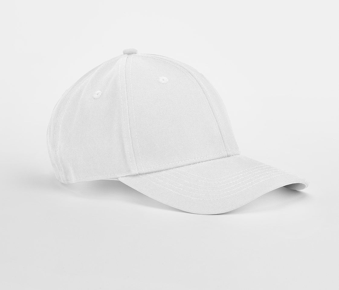 Casquette 6 Pans en Coton Organique - White