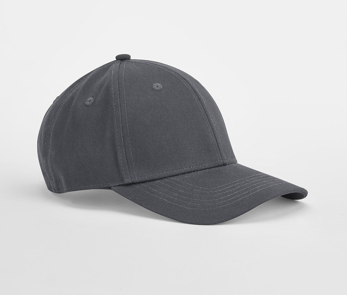 Casquette 6 Pans en Coton Organique - Graphite Grey