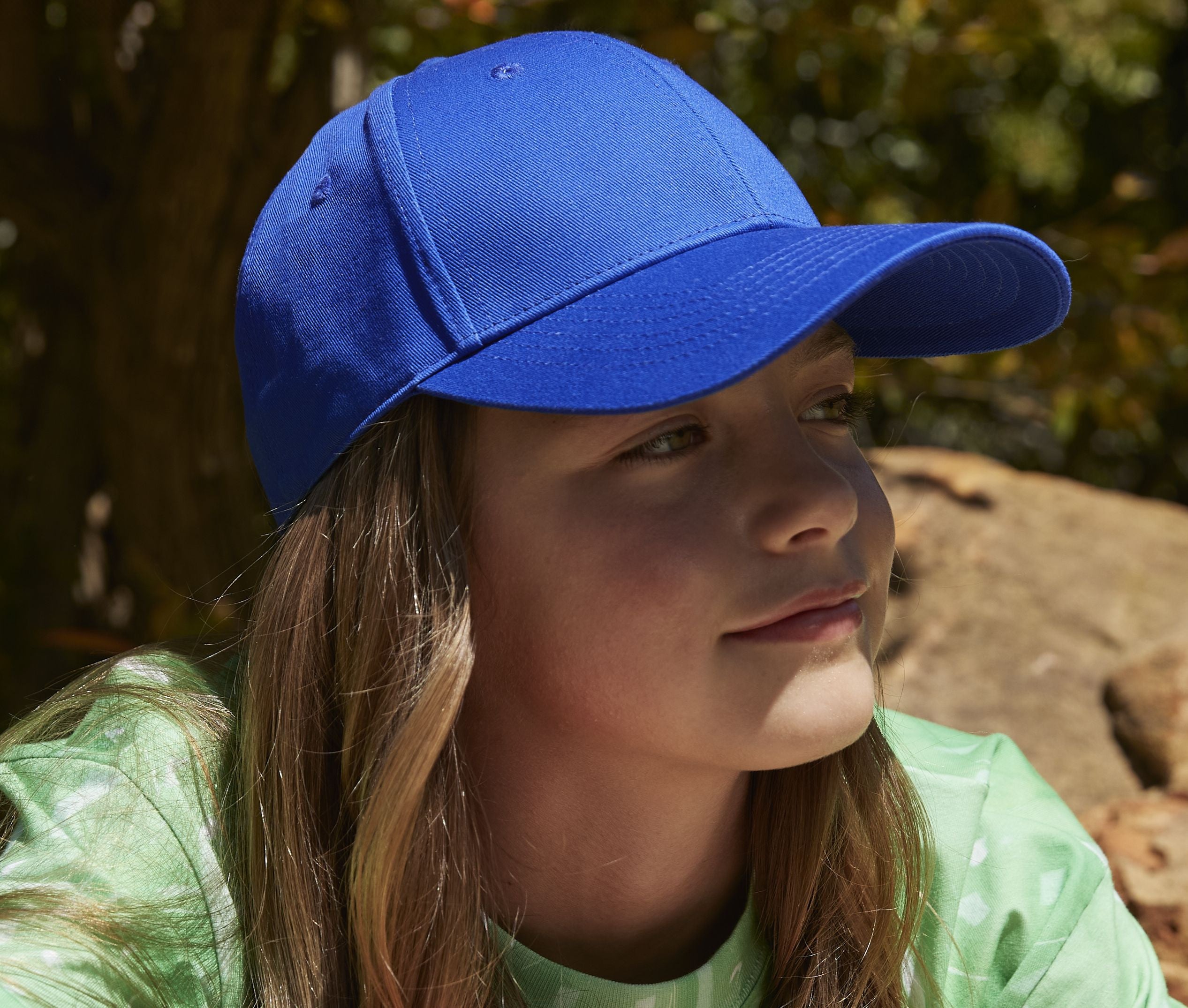 Casquette 6 panneaux en coton organique
