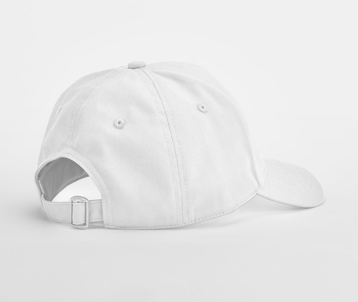 Casquette 5 Pans en Coton Organique - White