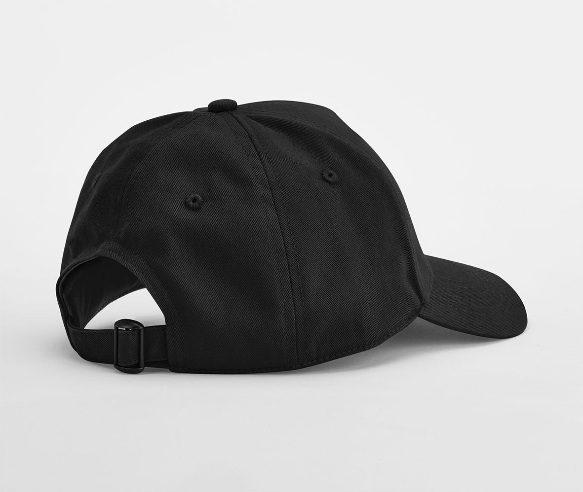 Casquette 5 Pans en Coton Organique - Black