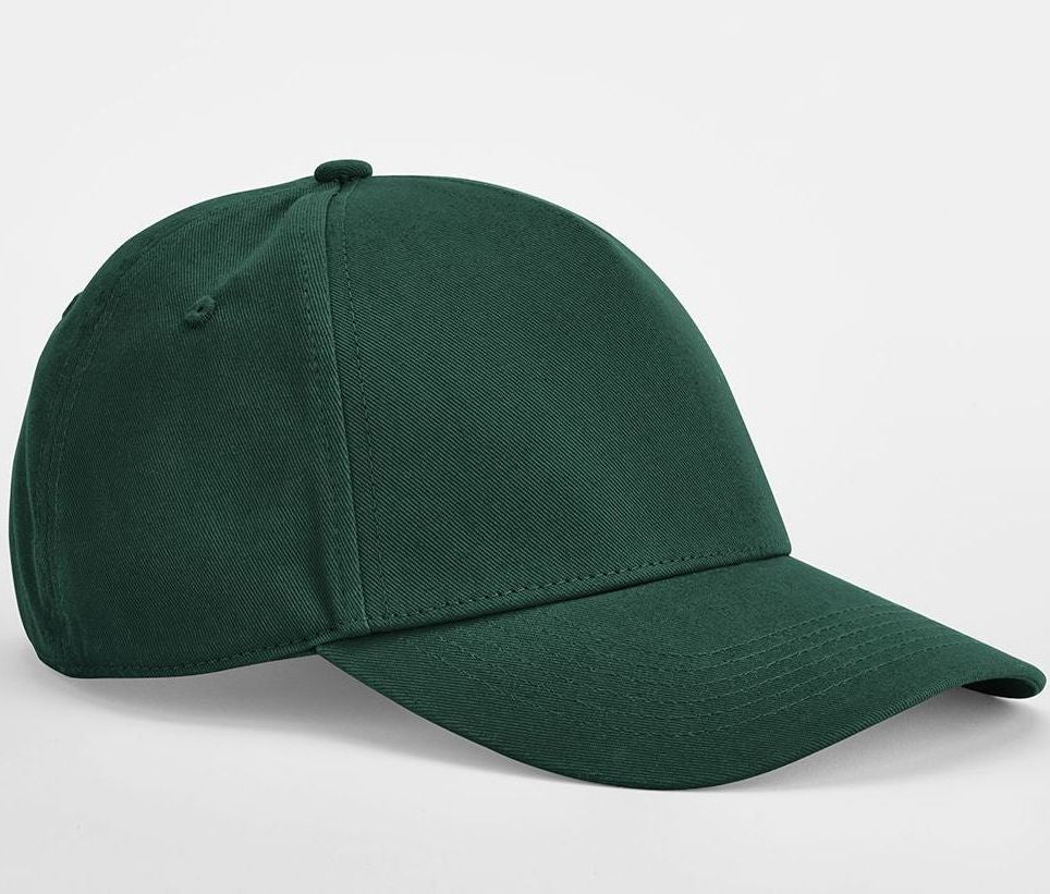 Casquette 5 Pans en Coton Organique - Bottle Green