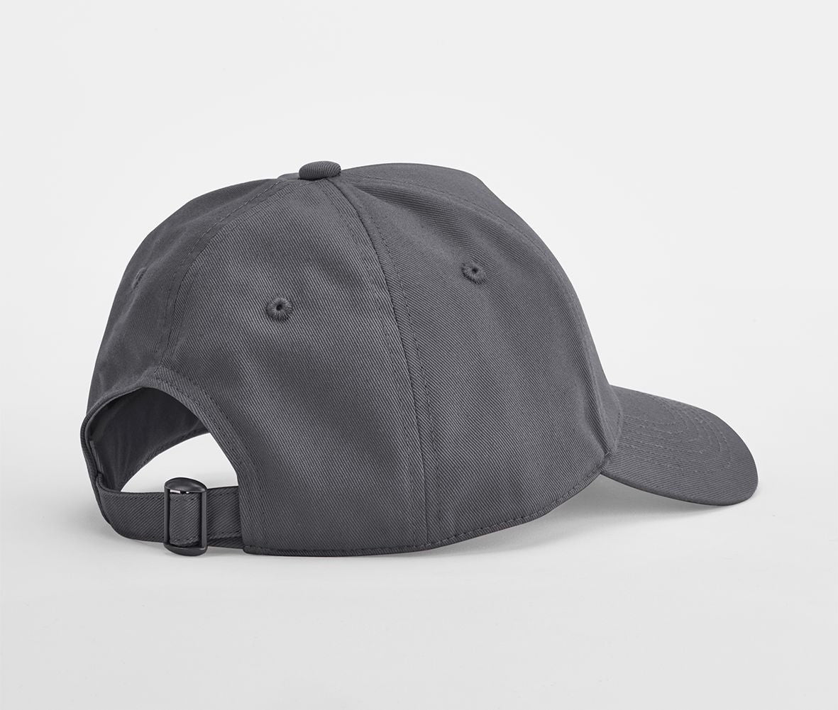 Casquette 5 Pans en Coton Organique - Graphite Grey