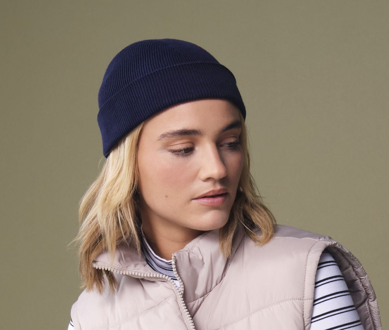 Bonnet marin en coton organique