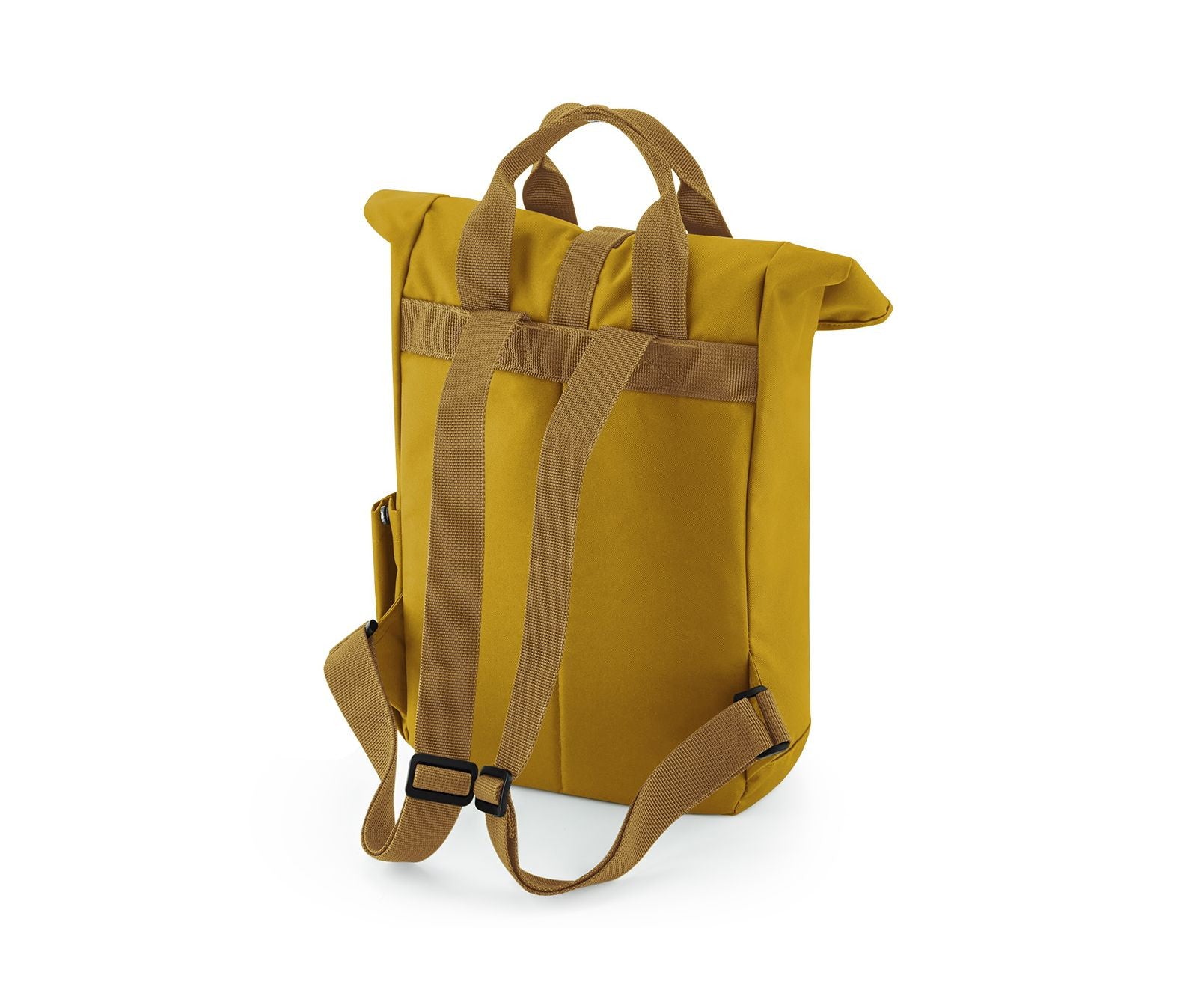 Mini Sac à Dos Fermeture à Enroulement - Mustard