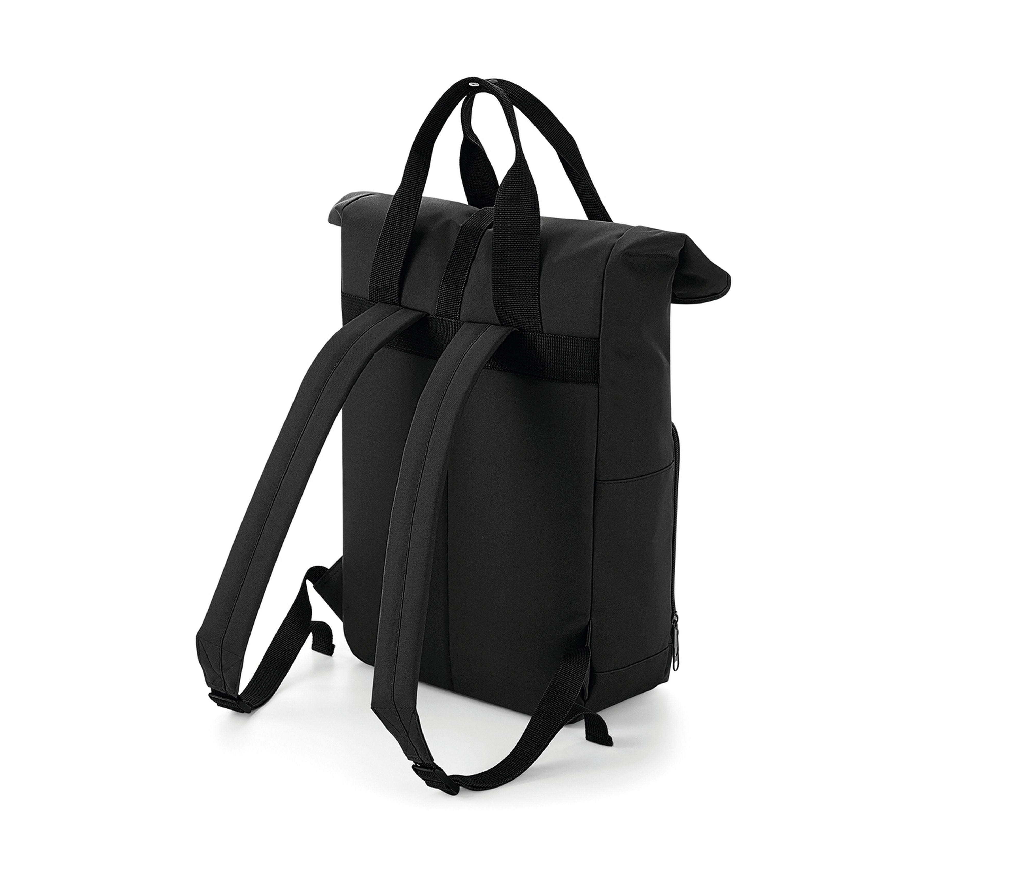 Sac à Dos Avec Fermeture à Enroulement - Black