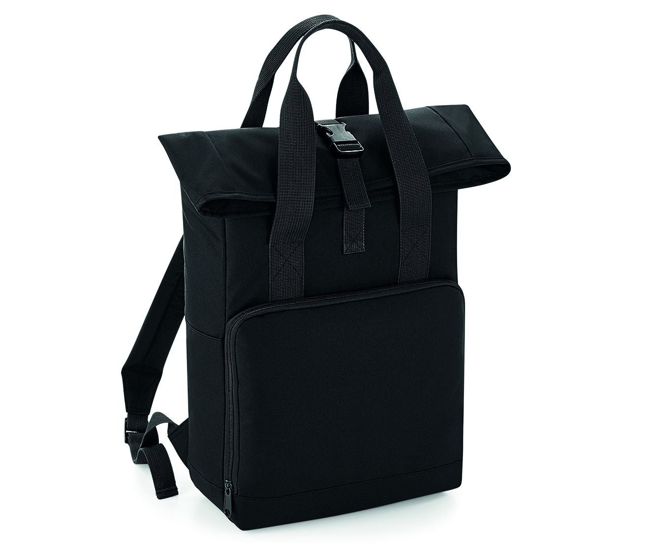 Sac à Dos Avec Fermeture à Enroulement - Black