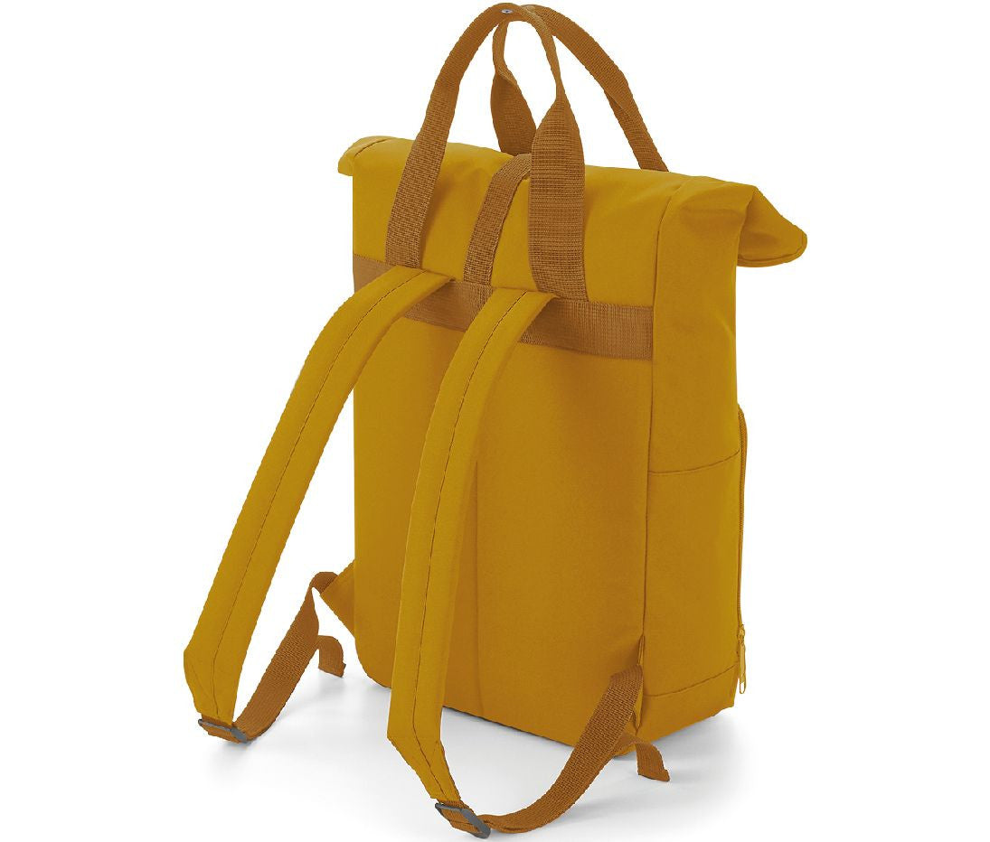 Sac à Dos Avec Fermeture à Enroulement - Mustard