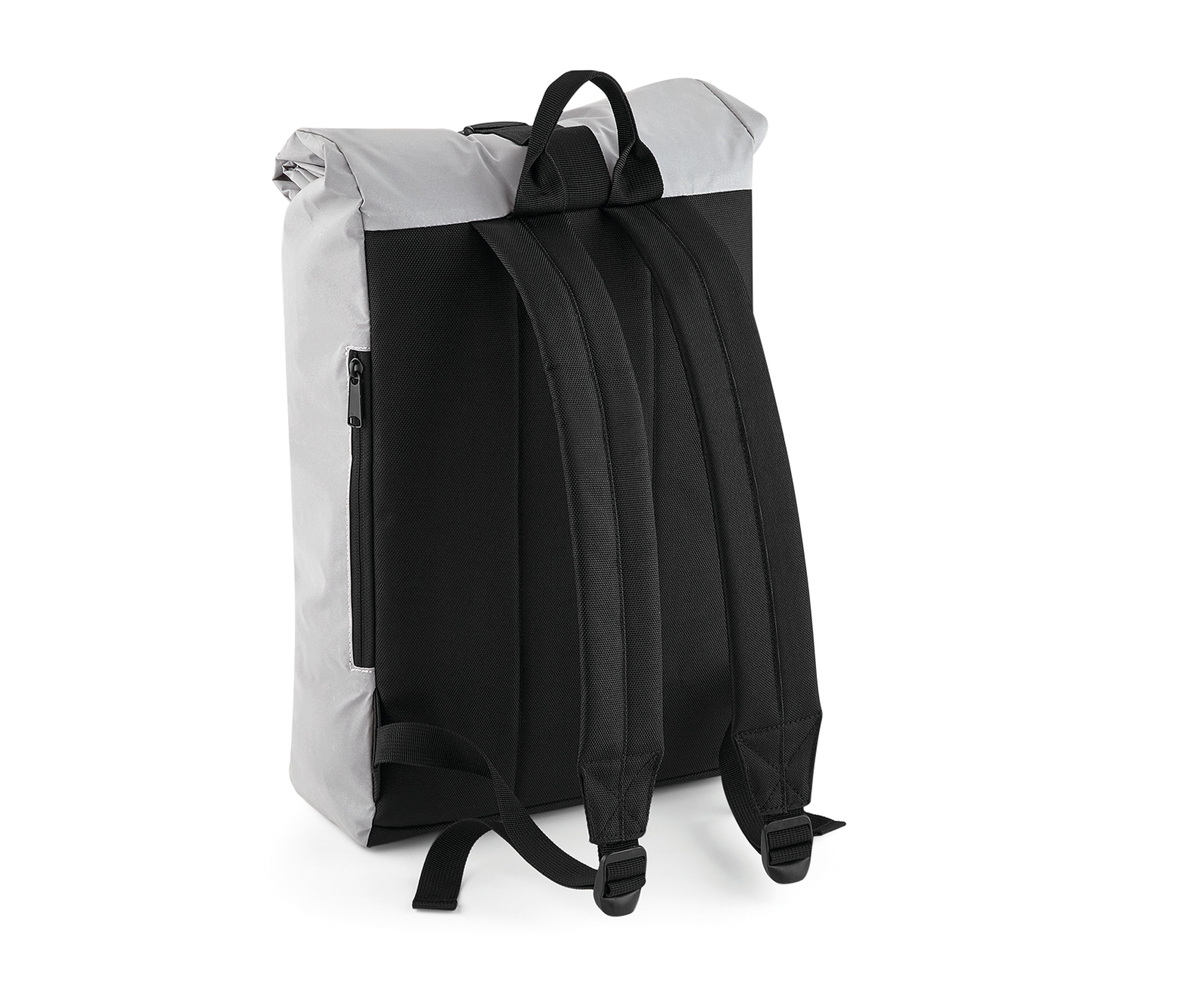 Sac à Dos Réfléchissant Avec Fermeture Enroulable - Silver Reflective