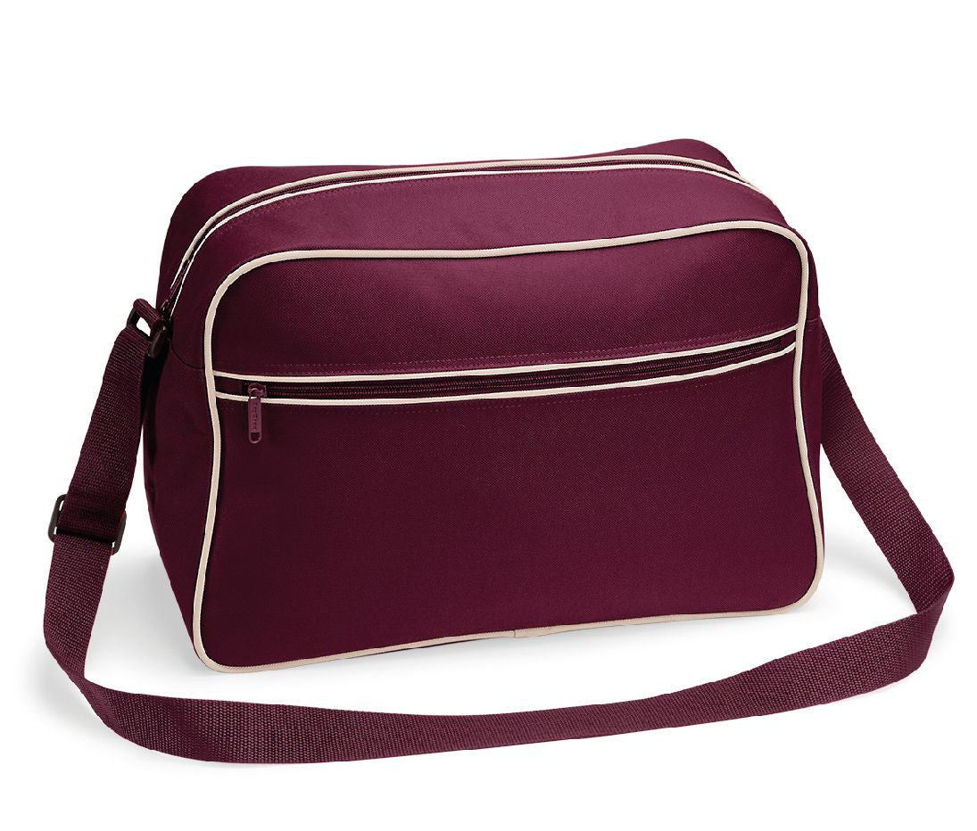 Sac Rétro - Burgundy/sand