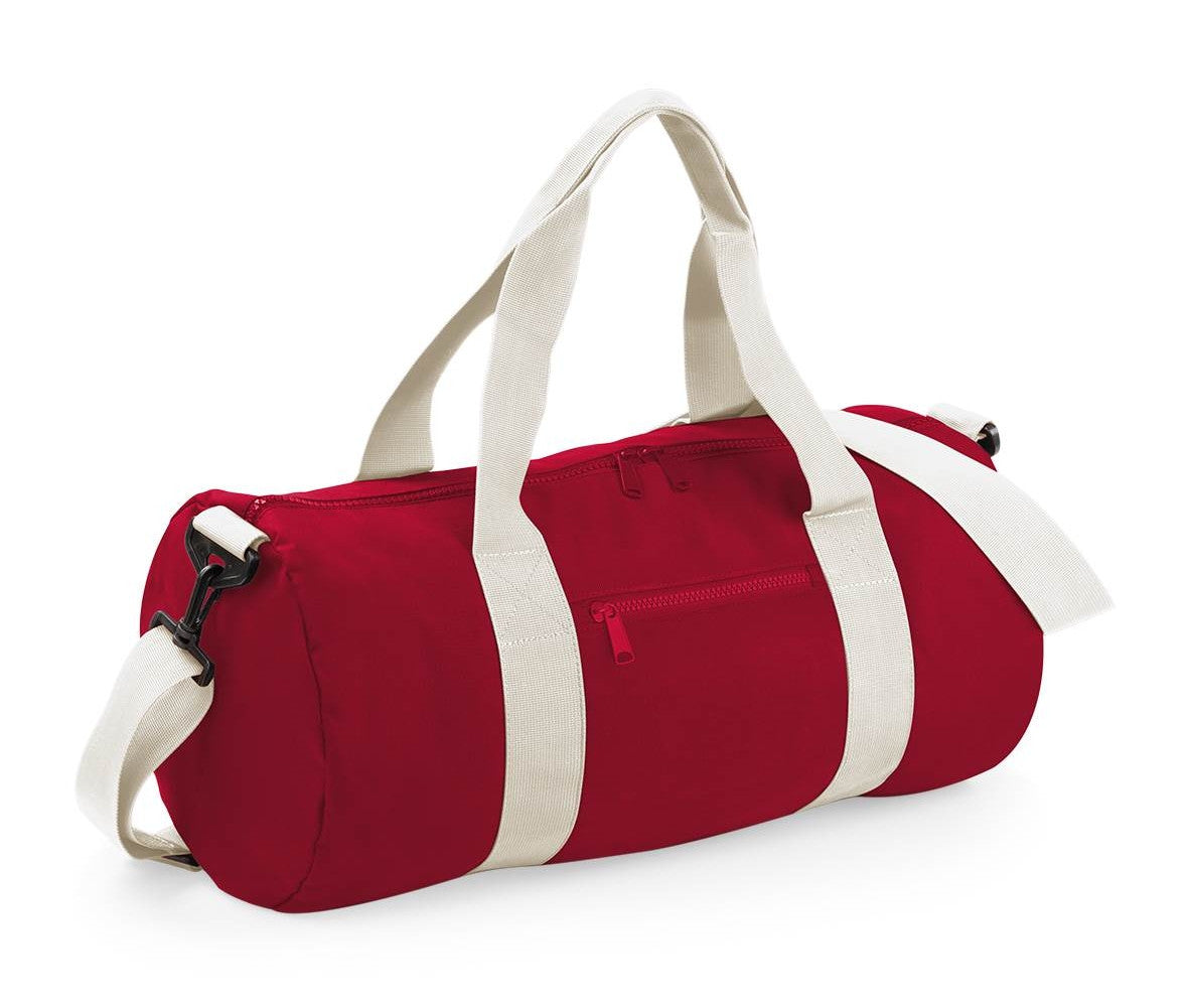 Sac de Voyage Contrasté - Classic Red/off White
