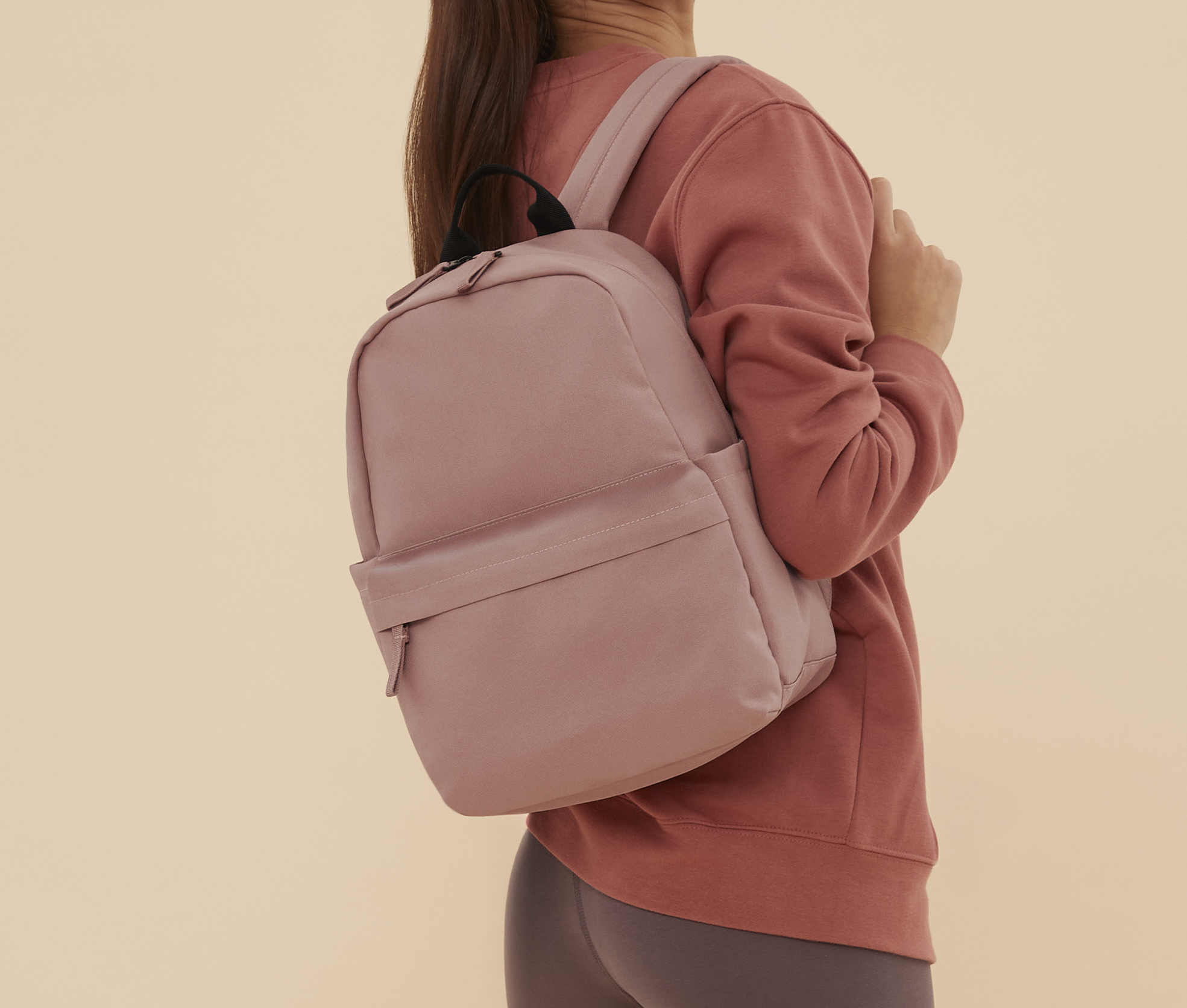 Petit sac à dos en polyester recyclé