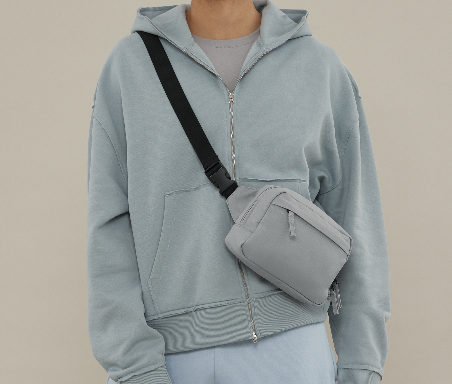 Sac banane en polyester recyclé