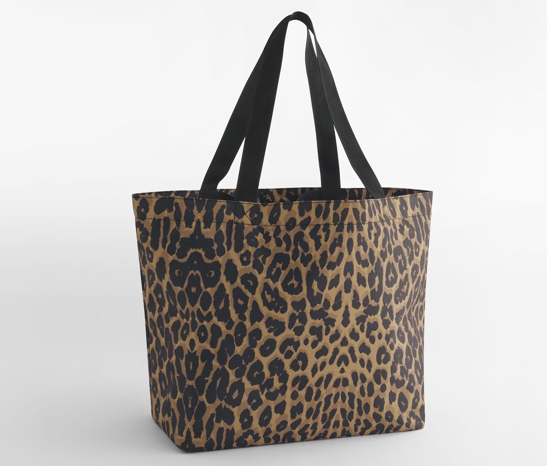 Grand Sac Shopping Motif Léopard - Leopard Print