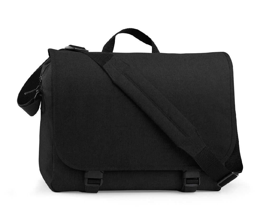 Sacoche Tendance Bicolore - Black