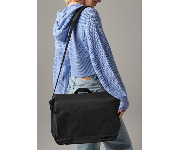 Sacoche tendance bicolore