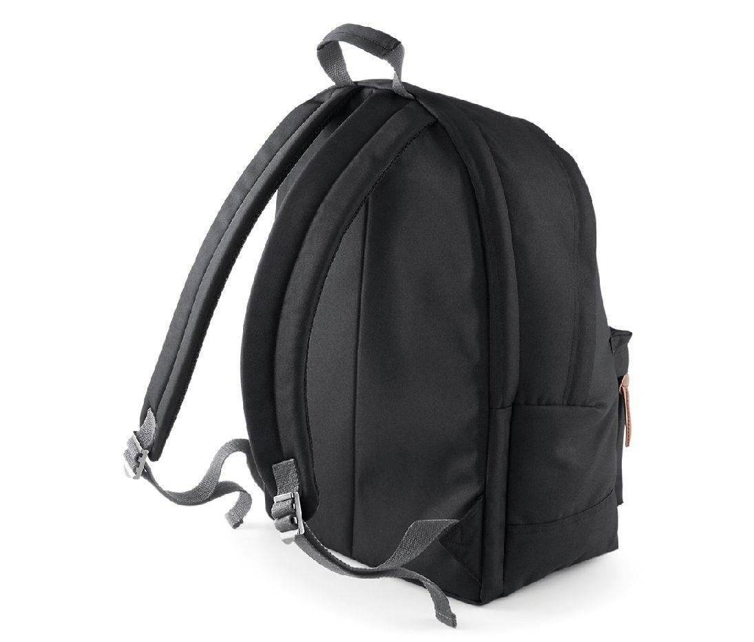 Sac à Dos Tendance en Simili Cuir - Black