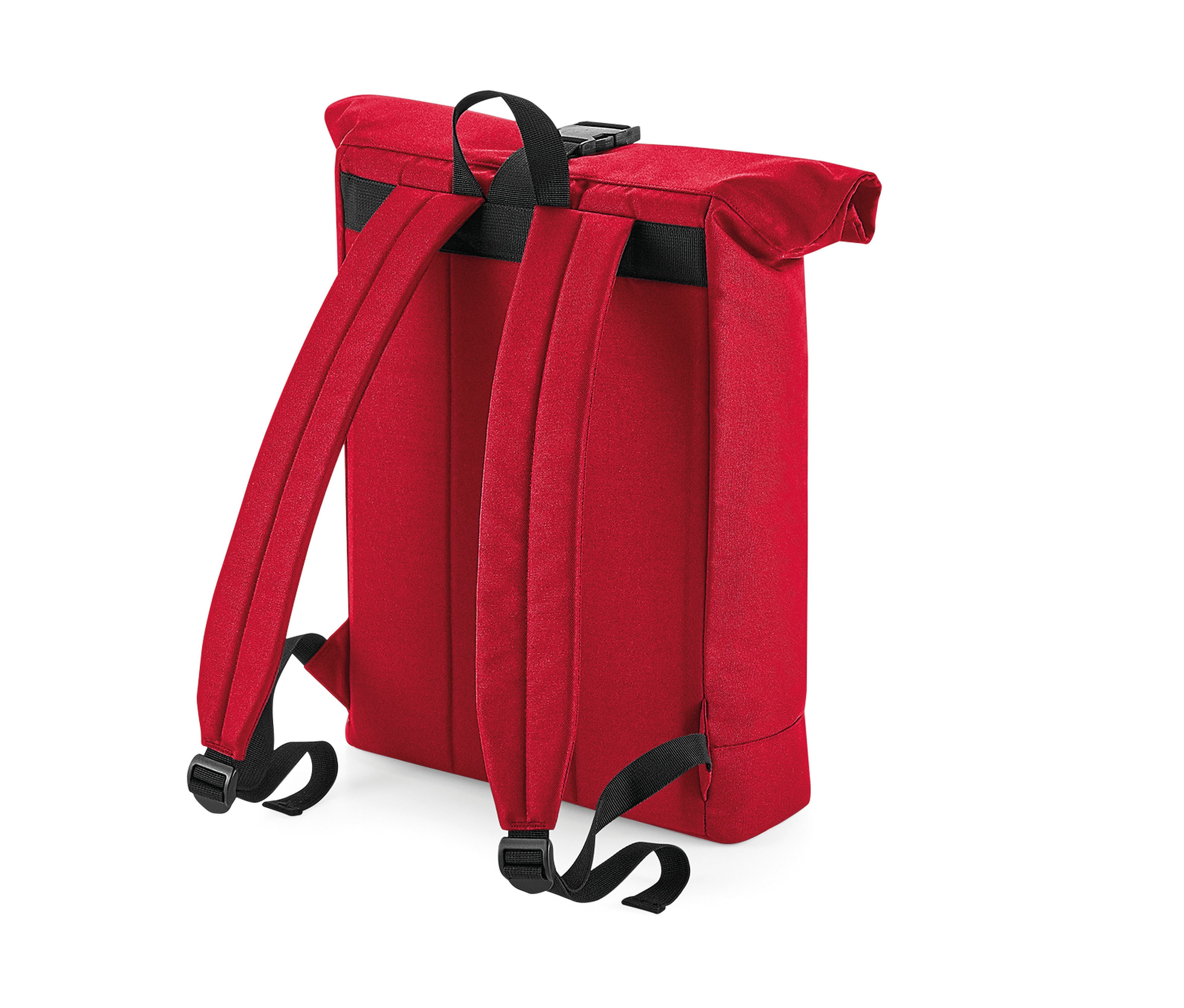 Sac à Dos Fermeture à Enroulement en Matériaux Recyclés - Classic Red