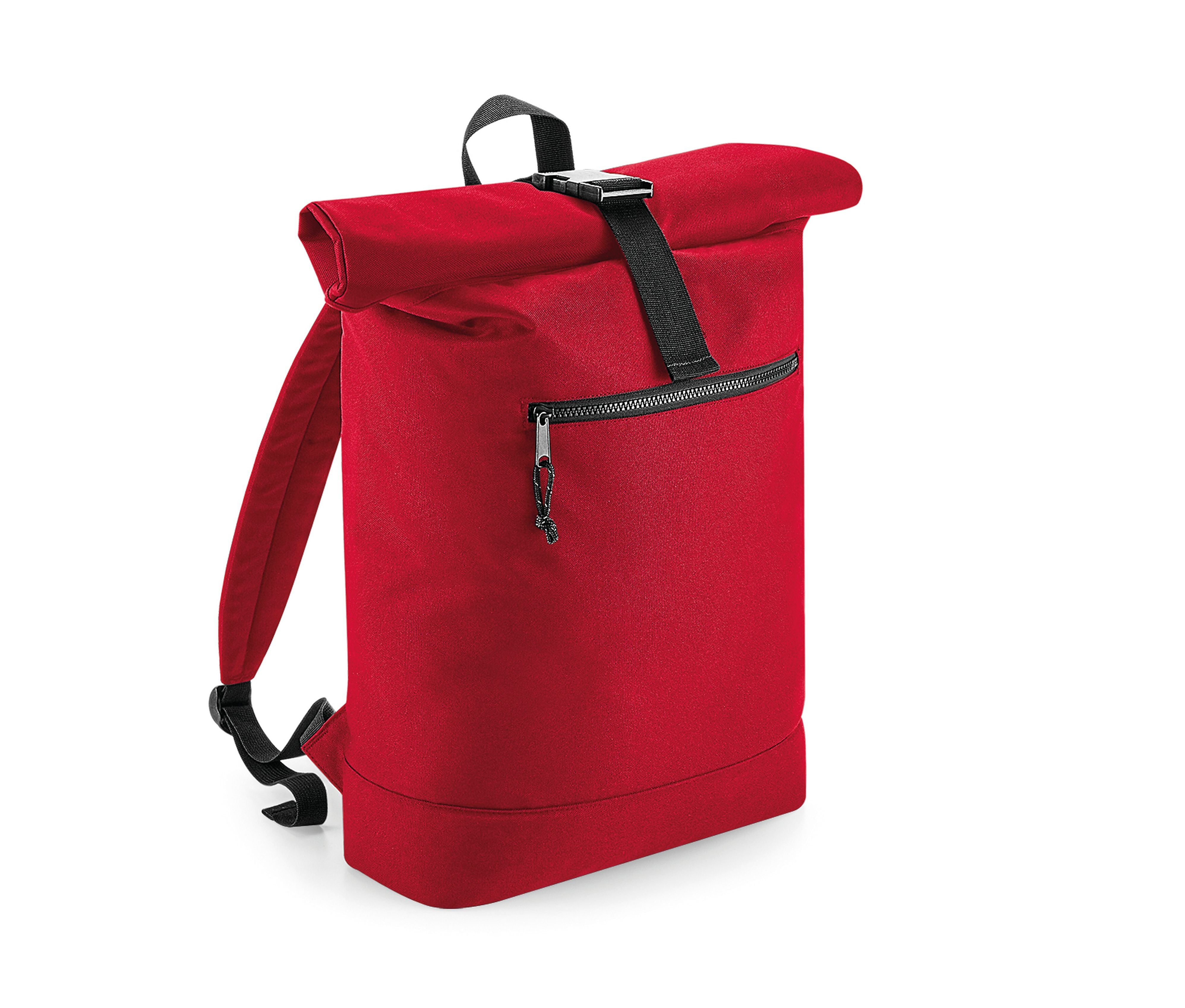 Sac à Dos Fermeture à Enroulement en Matériaux Recyclés - Classic Red