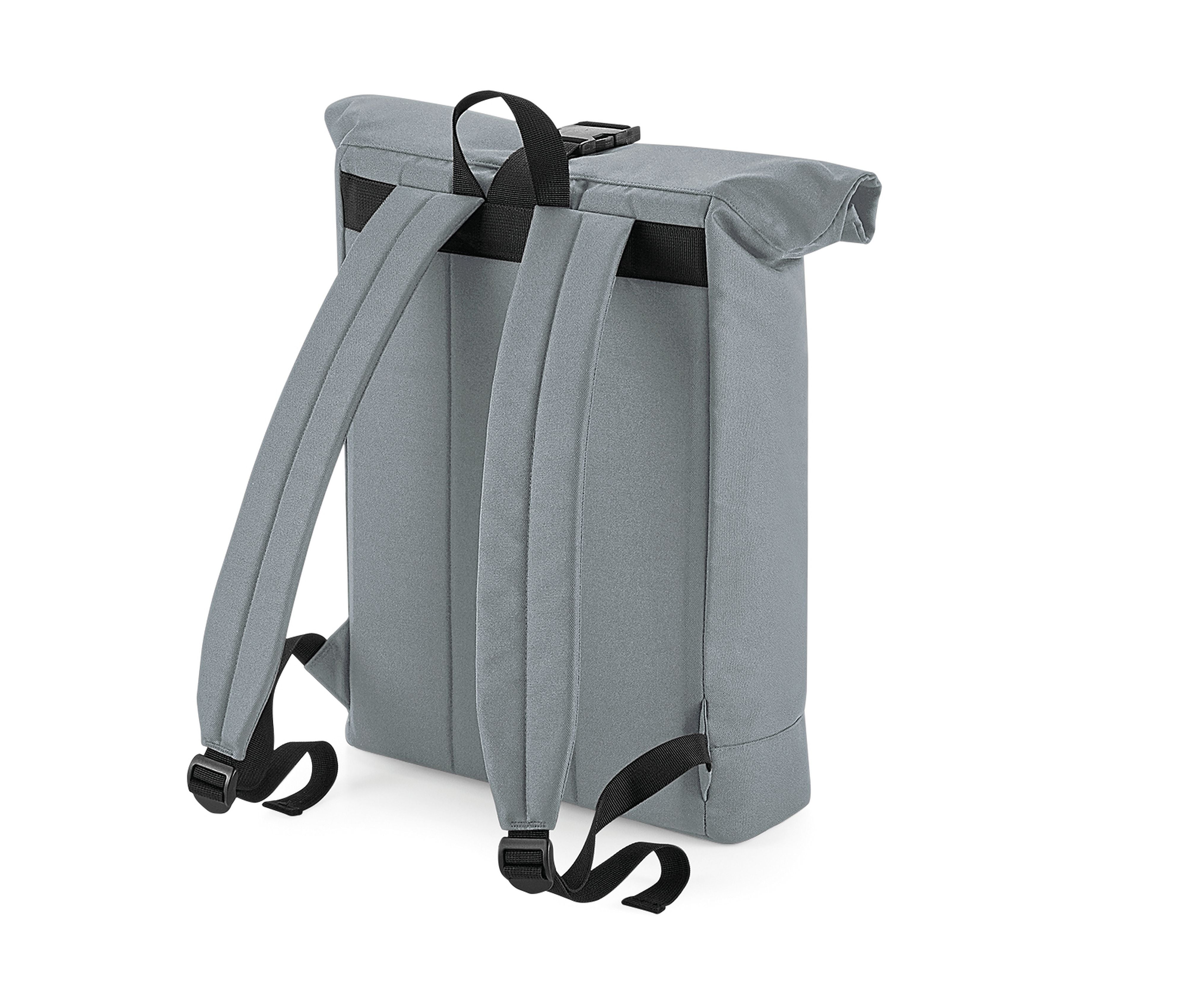 Sac à Dos Fermeture à Enroulement en Matériaux Recyclés - Pure Grey