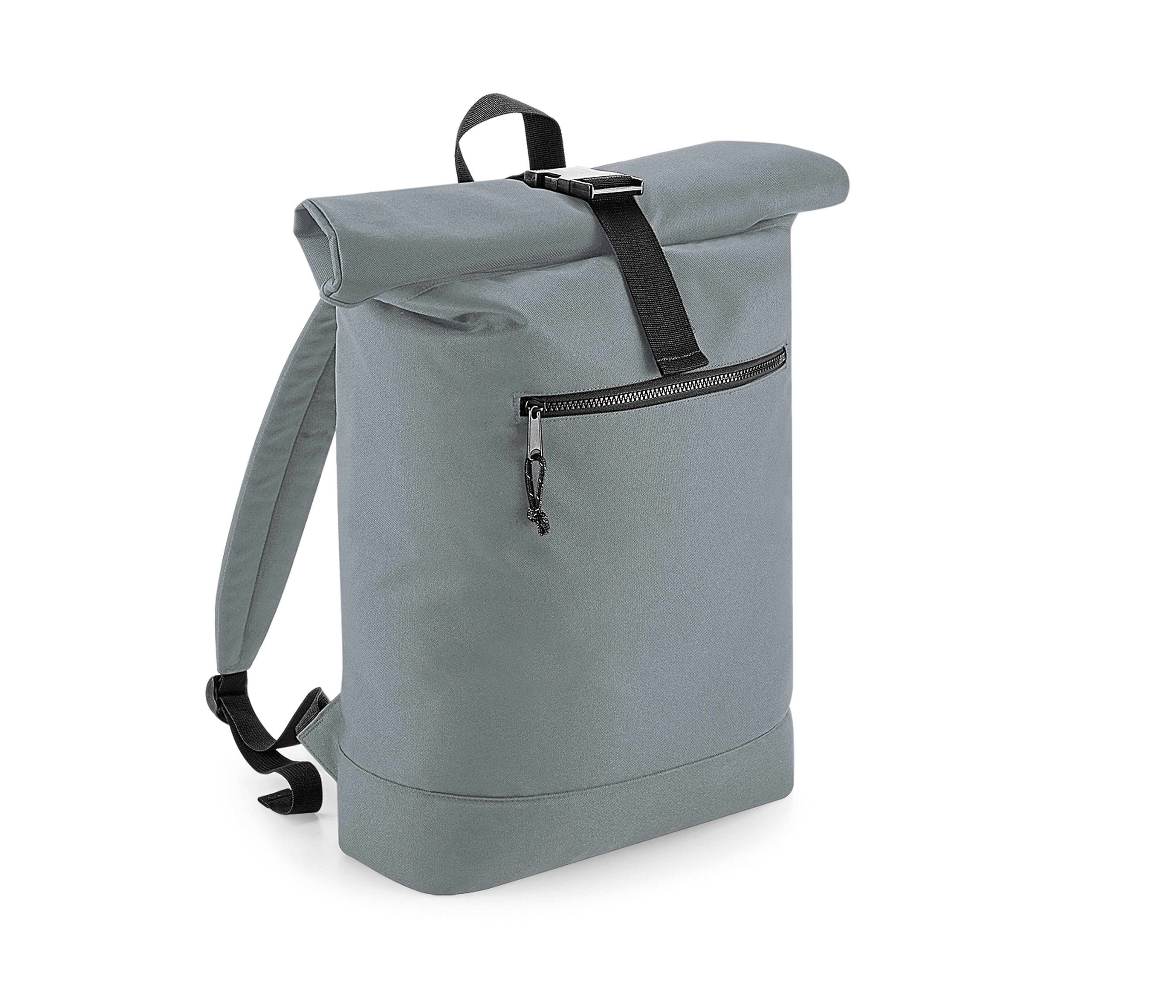 Sac à Dos Fermeture à Enroulement en Matériaux Recyclés - Pure Grey