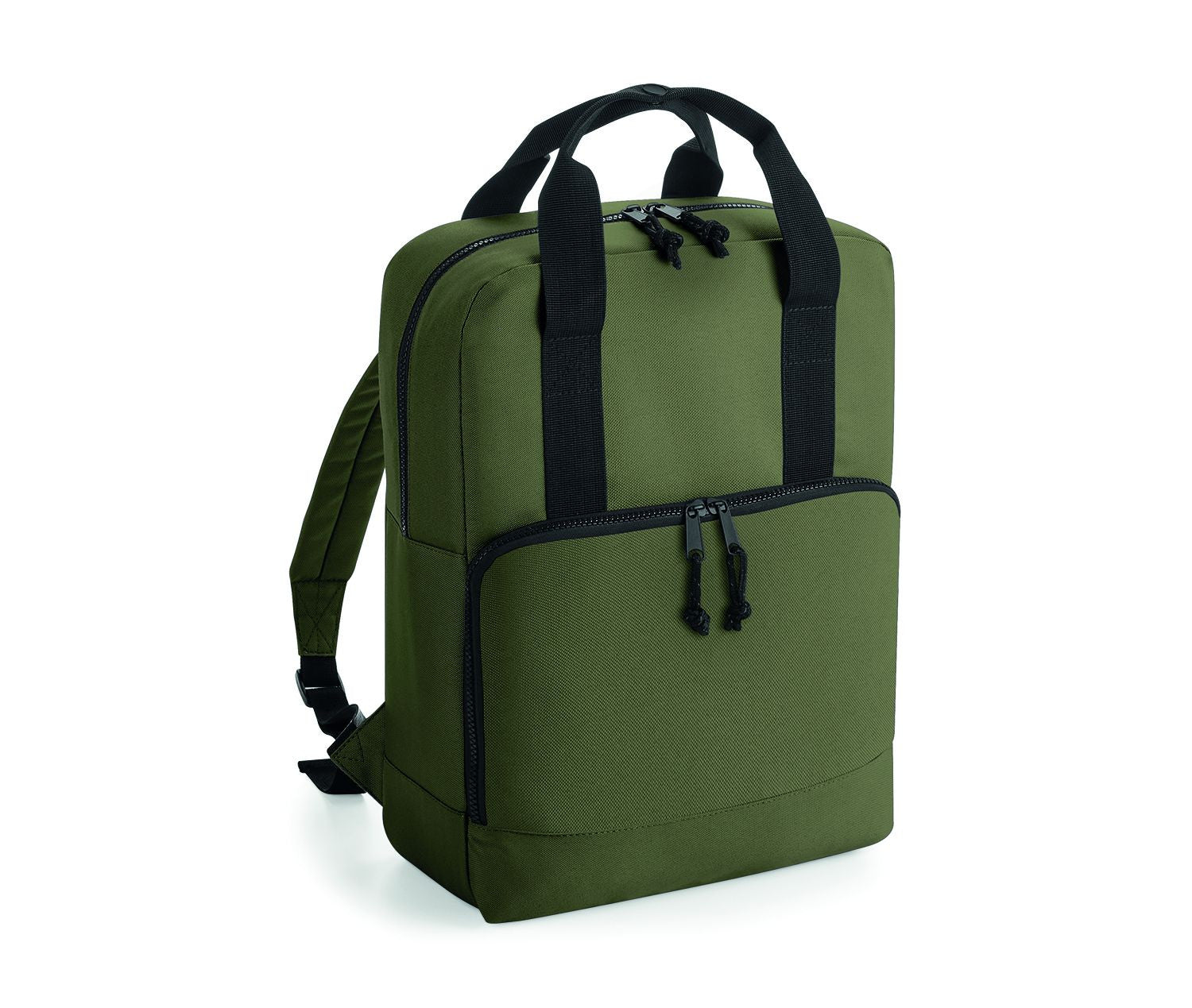 Sac à Dos en Polyester Recyclé - Military Green