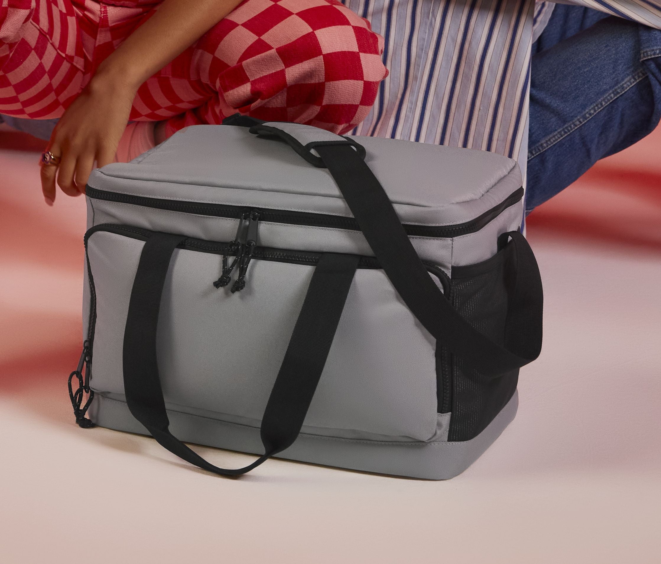 Grand sac isotherme en polyester recyclé