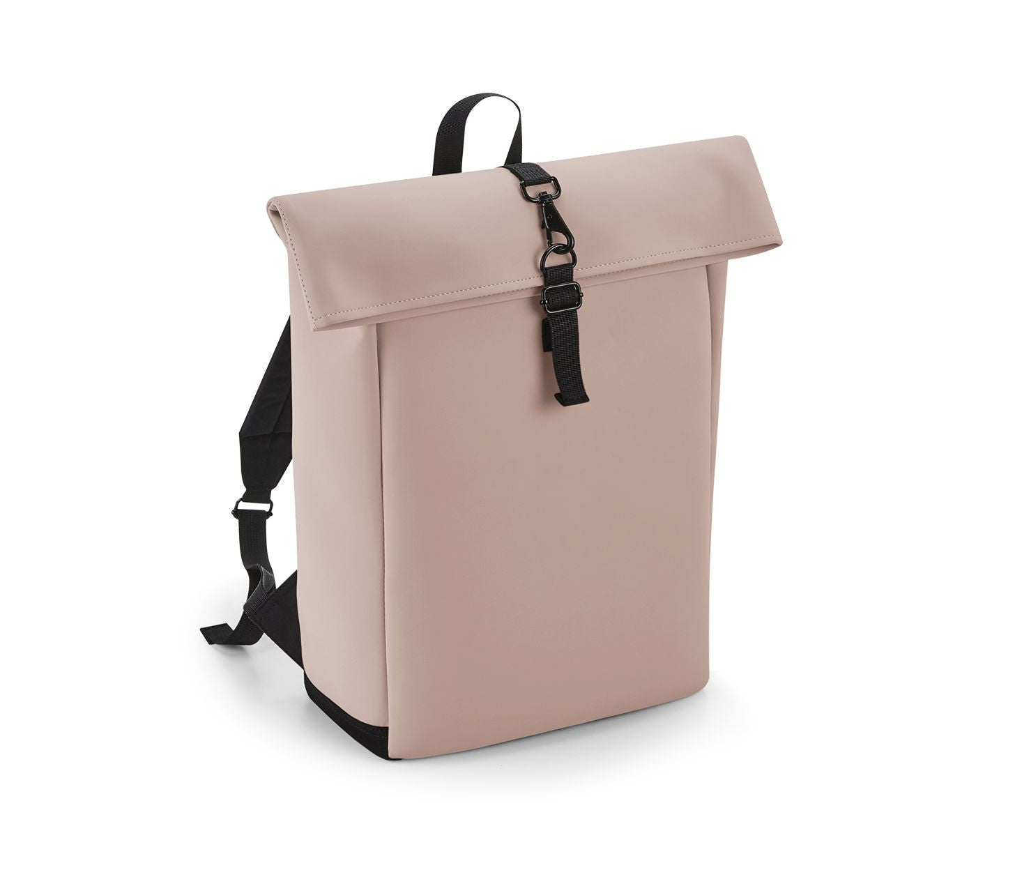 Sac à Dos Avec Rabat Enroulable - Nude Pink