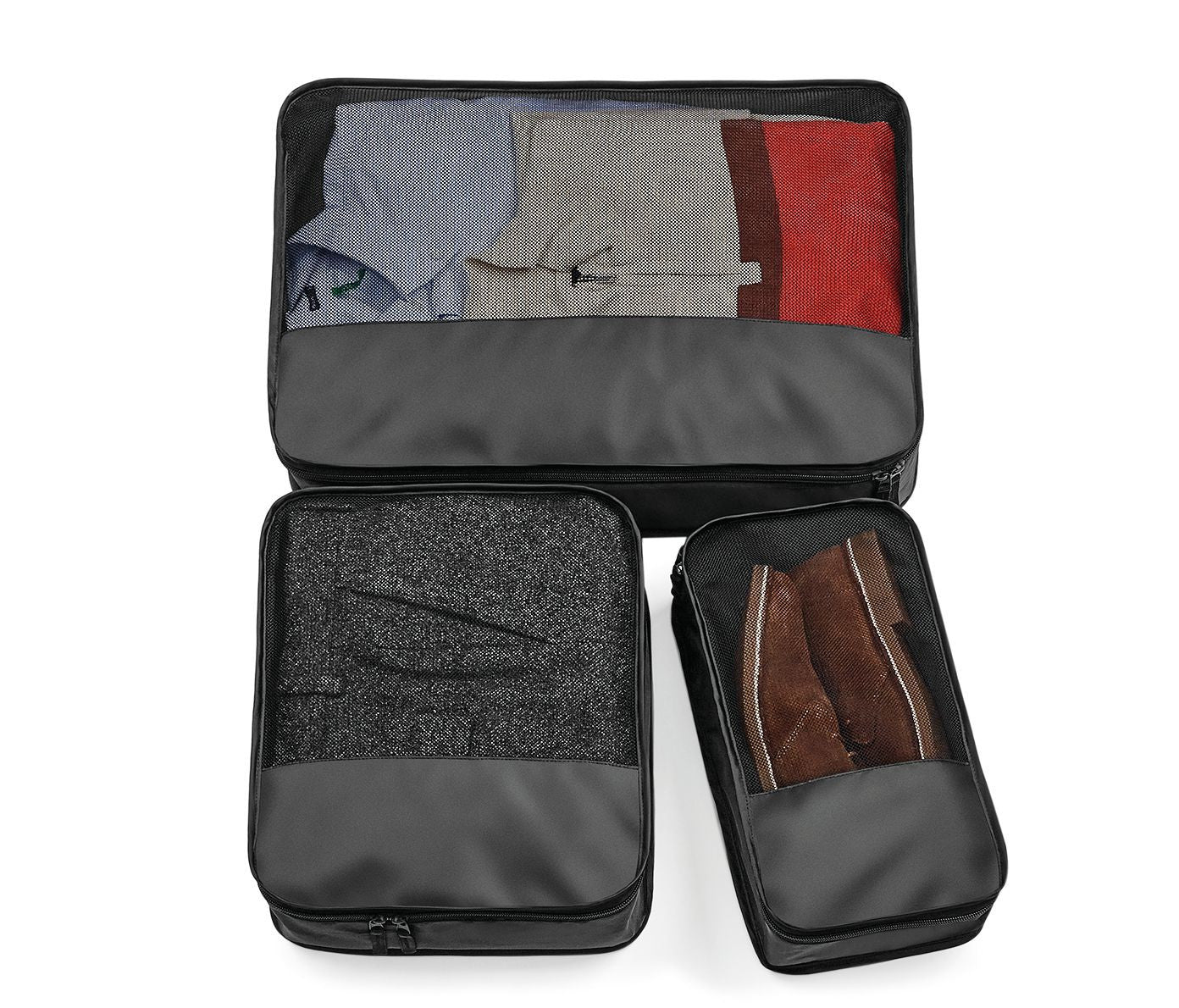 Lot de 3 Pochettes - Black