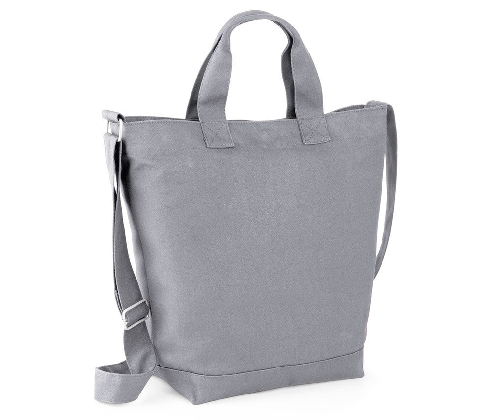 Sac Bandoulière en Toile - Light Grey