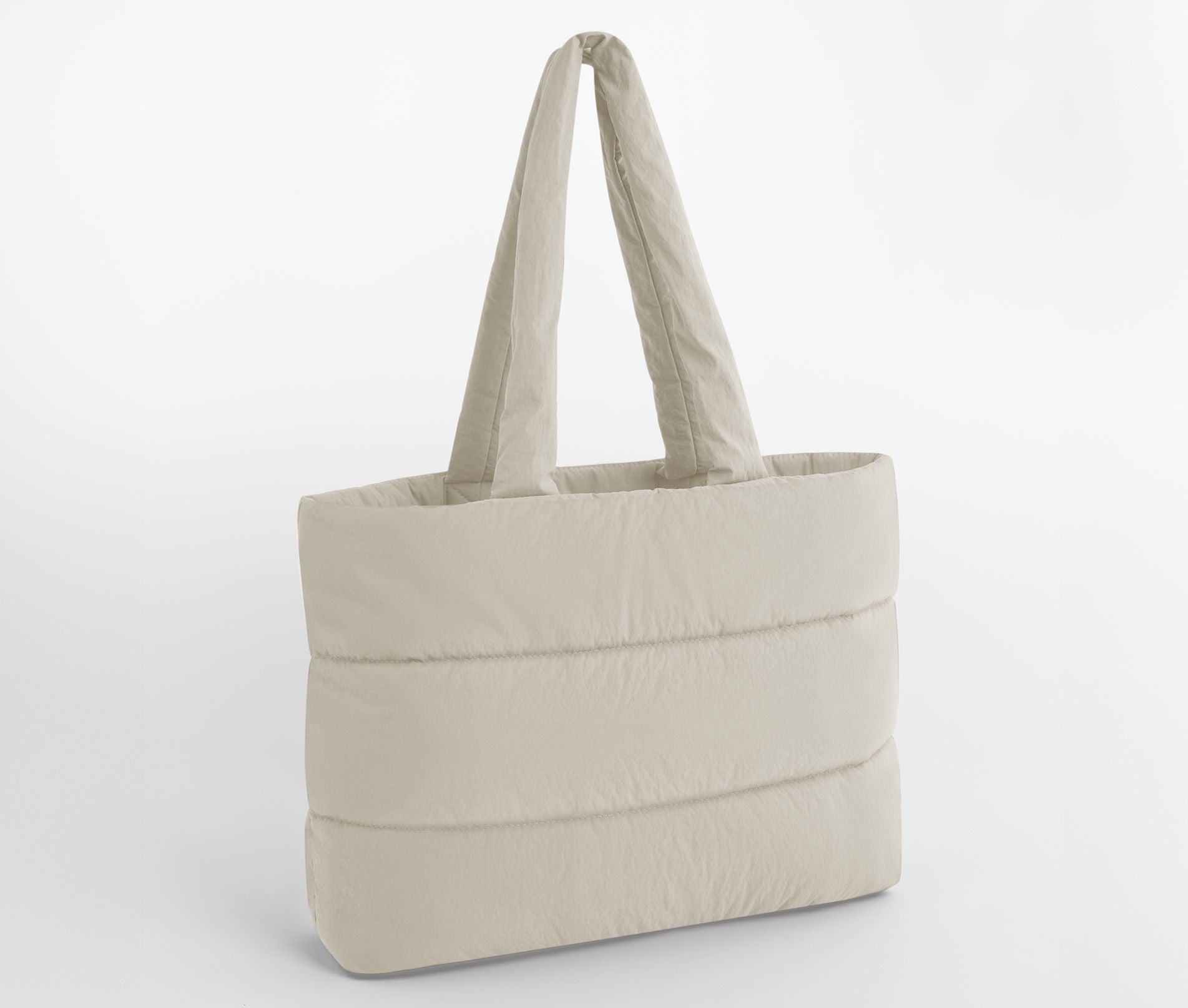 Tote Bag Matelassé - Natural Stone