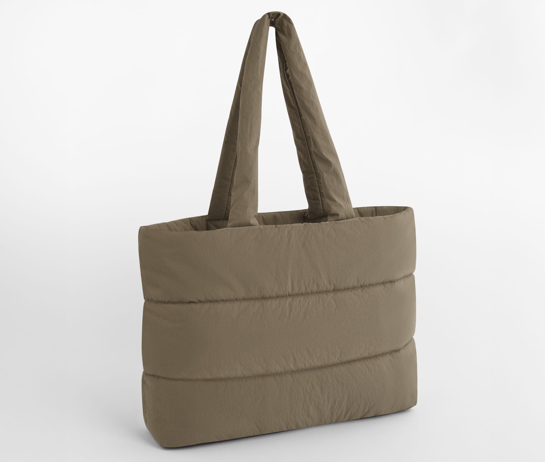 Tote Bag Matelassé - Earthy Green