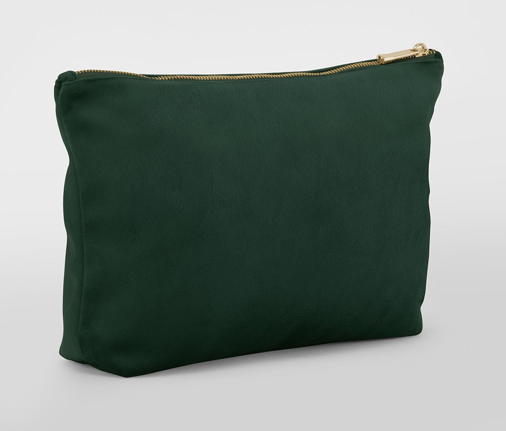 Pochette en Velours - Dark Emerald