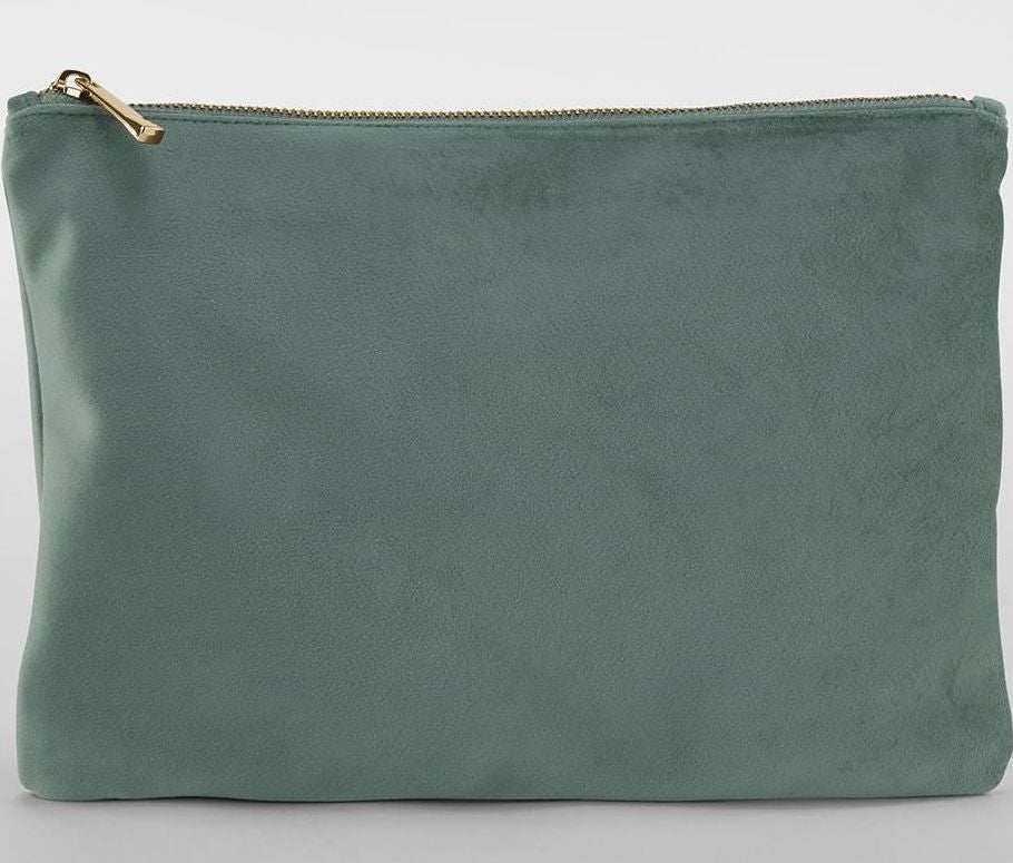 Pochette en Velours - Jade