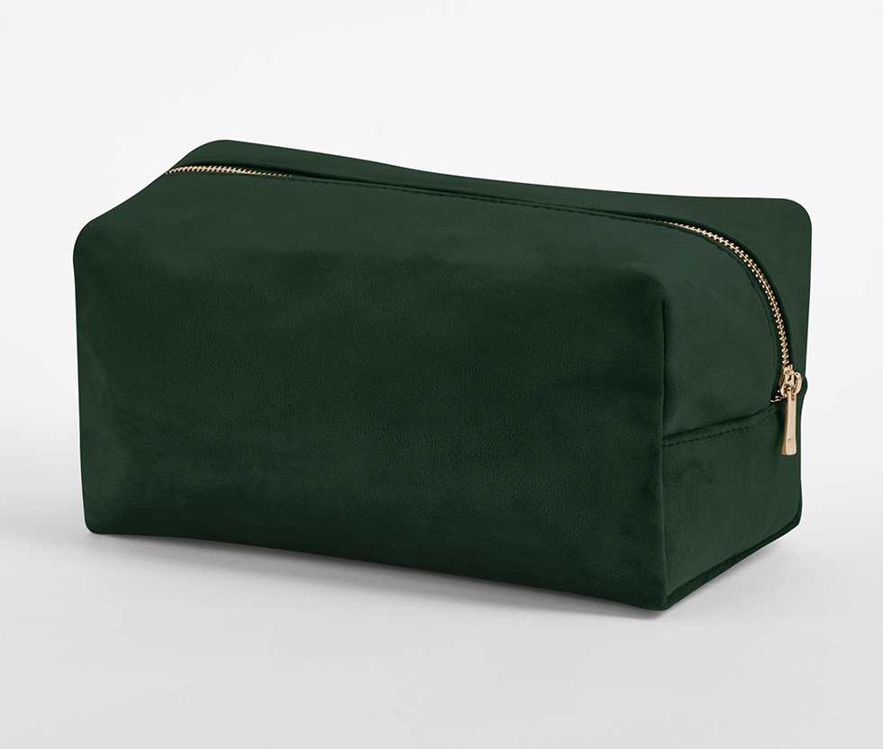 Pochette en Velours - Dark Emerald
