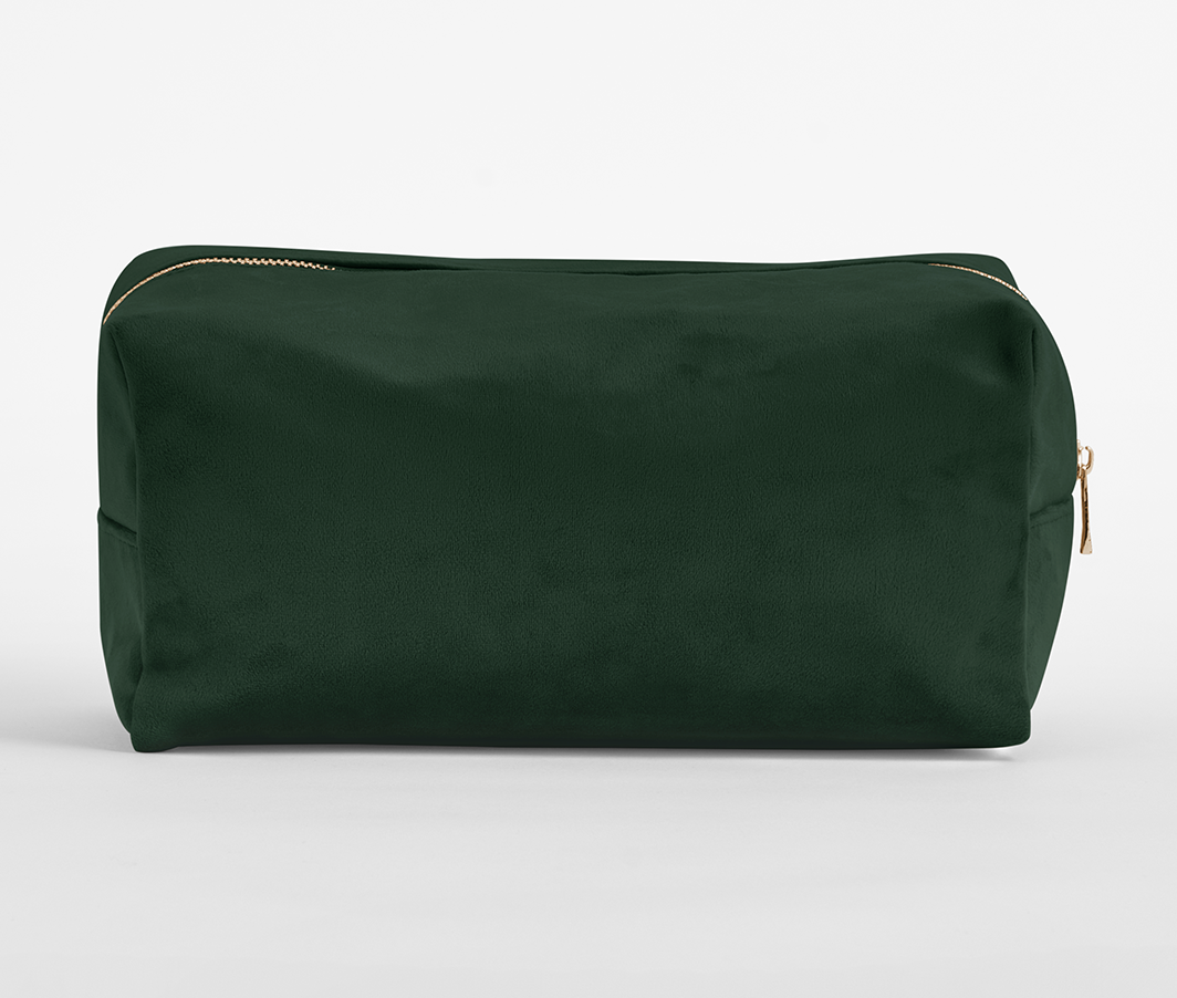 Pochette en Velours - Dark Emerald