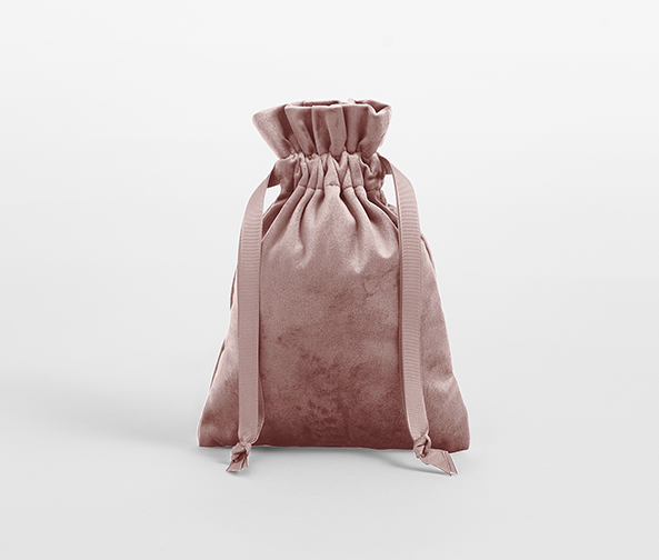 Pochette en Velours Pour Cadeaux - Rose Quartz