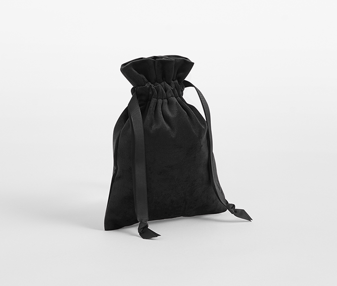 Pochette en Velours Pour Cadeaux - Black Onyx