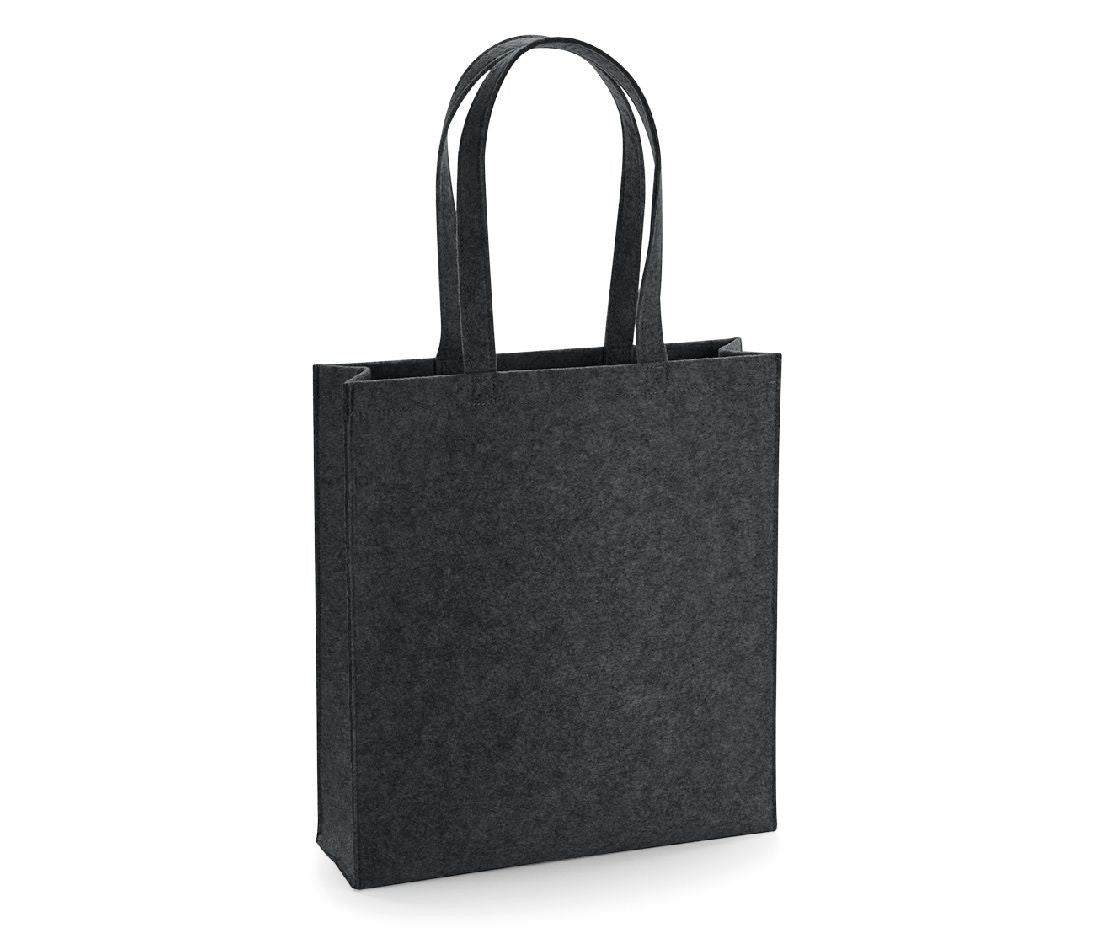 Sac Fourre-Tout en Feutrine - Charcoal Melange