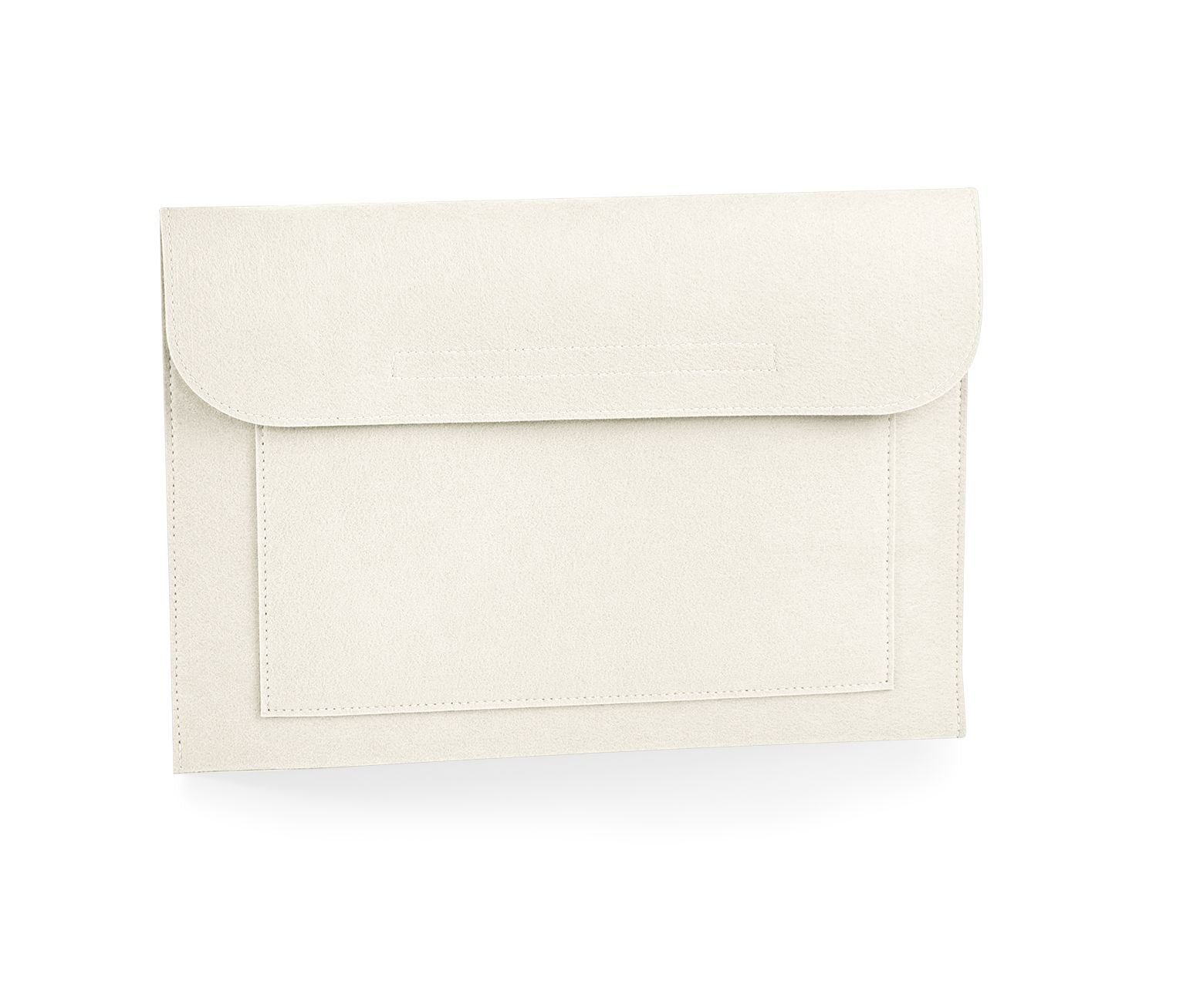 Housse Pour Ordinateur/porte-Documents en Feutrine - Soft White