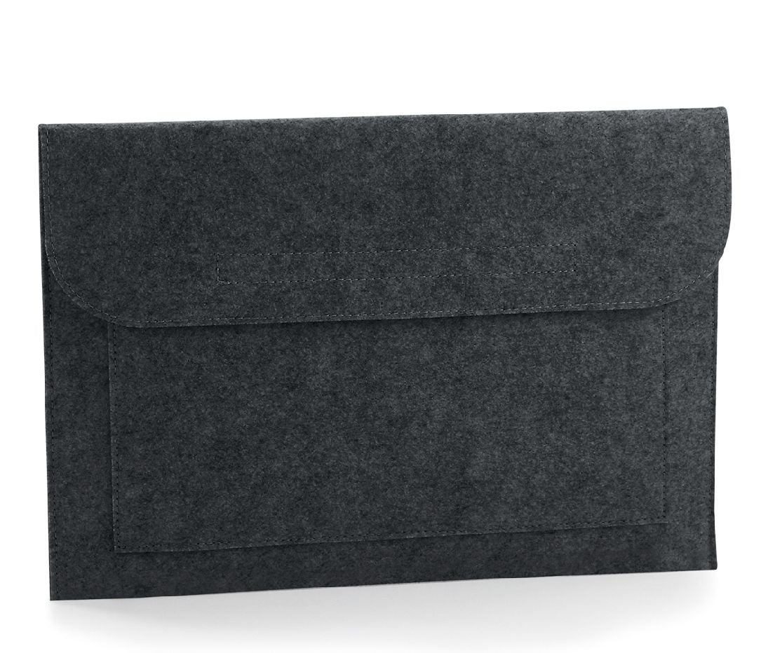 Housse Pour Ordinateur/porte-Documents en Feutrine - Charcoal Melange